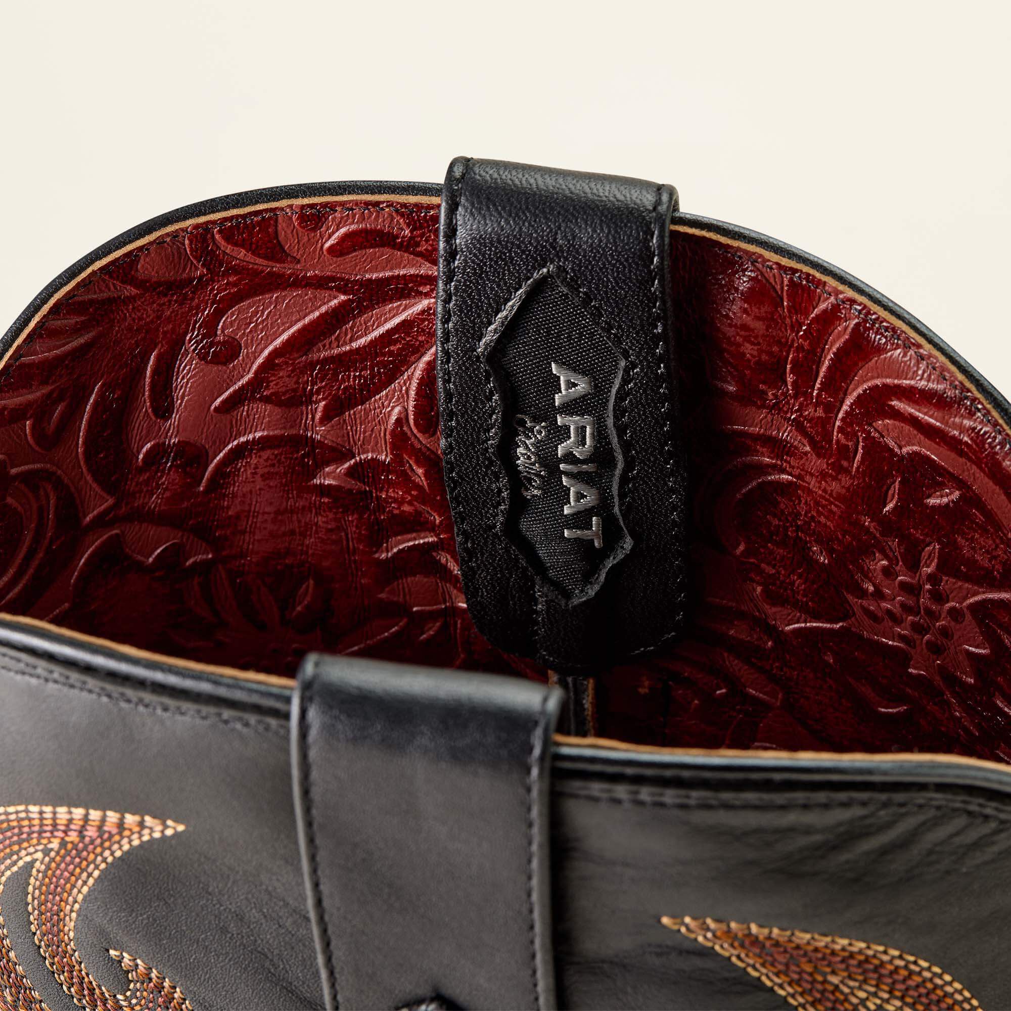 Classic Cash Wide Square Toe Western Boot - Image 8