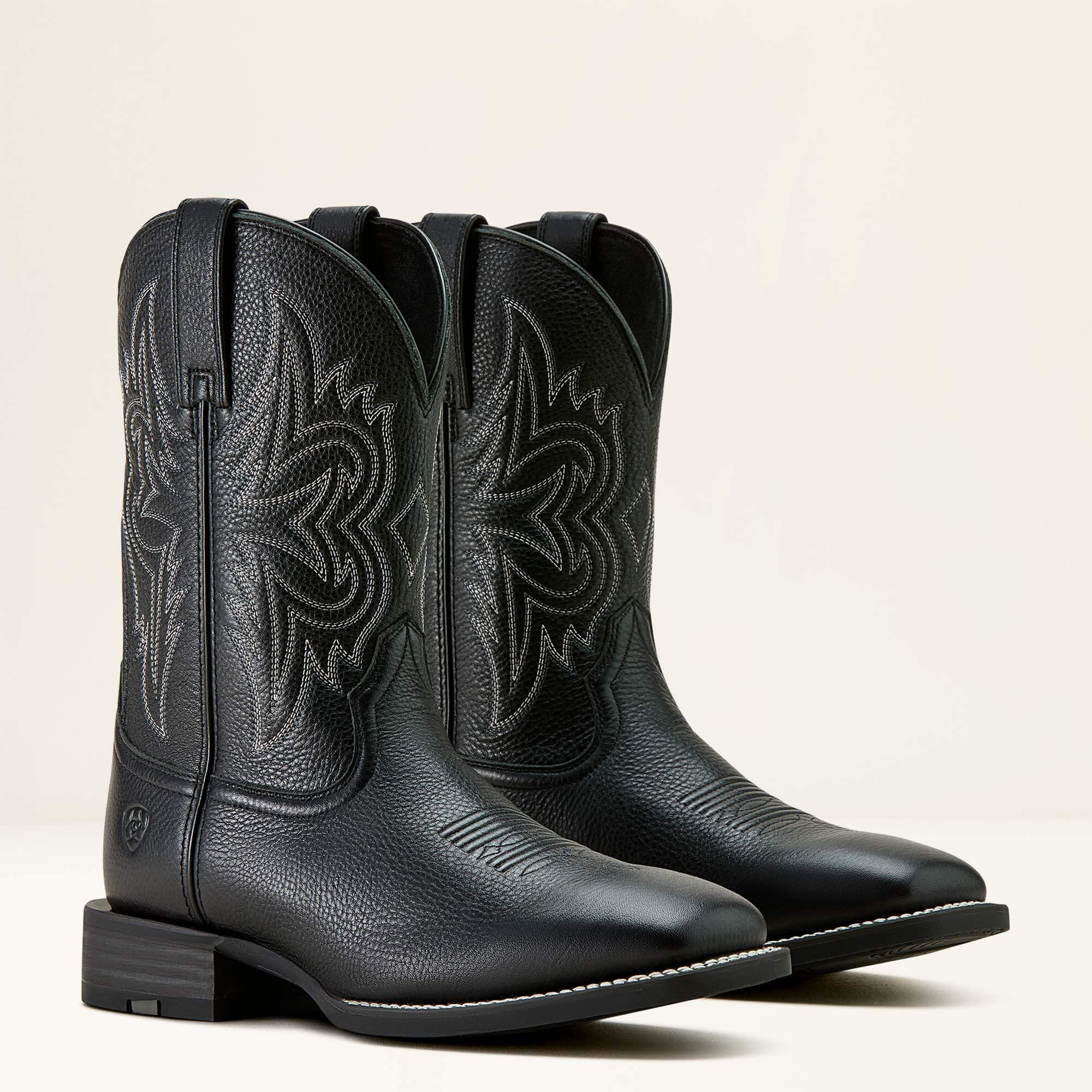 Western Big Rig Wide Square Toe Cowboy Boot - Image 7