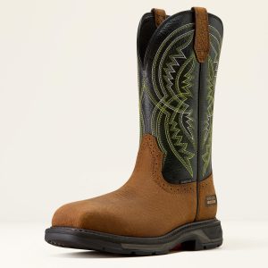 WorkHog XT Coil Wide Square Toe Carbon Toe Work Boot