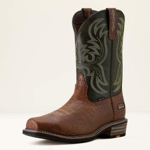 Ironside Square Toe Steel Toe Work Boot