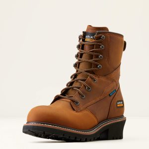 Logger Shock Shield Waterproof Work Boot