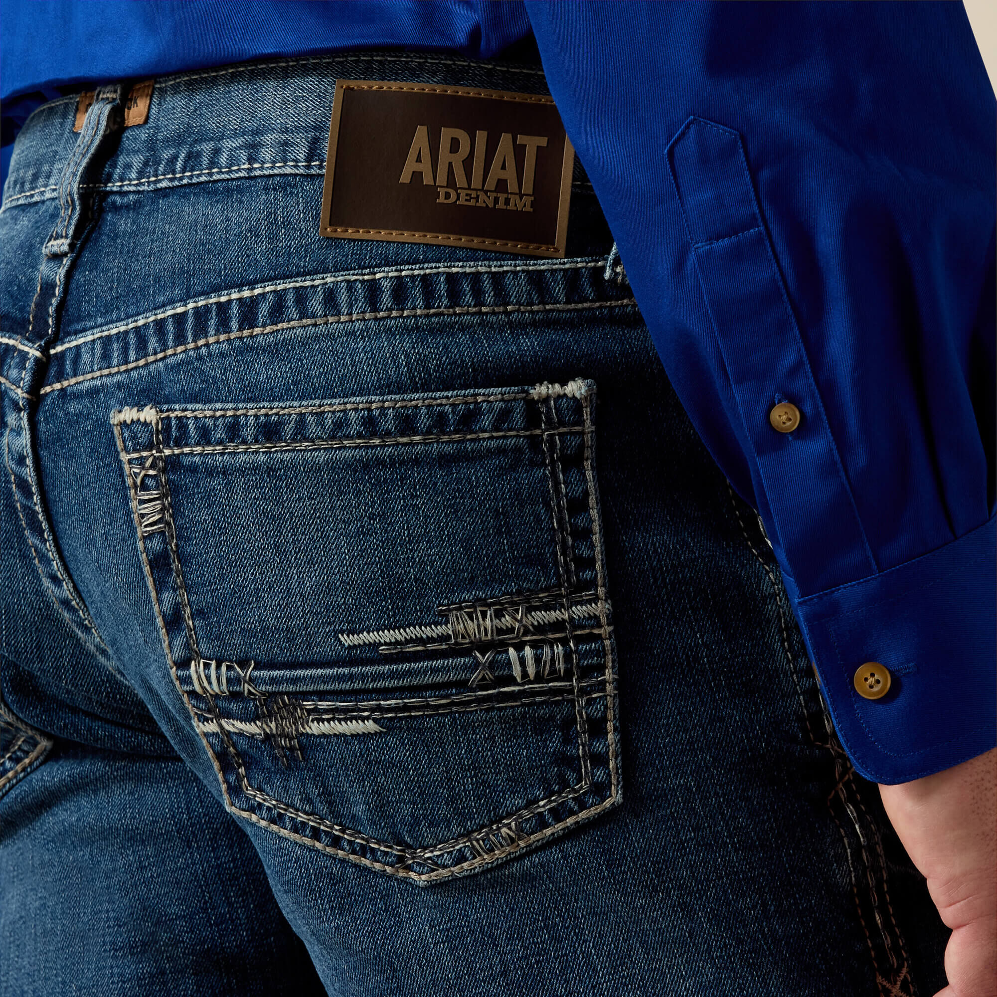 M2 Relaxed Stretch Adkins Boot Cut Jean - Image 5