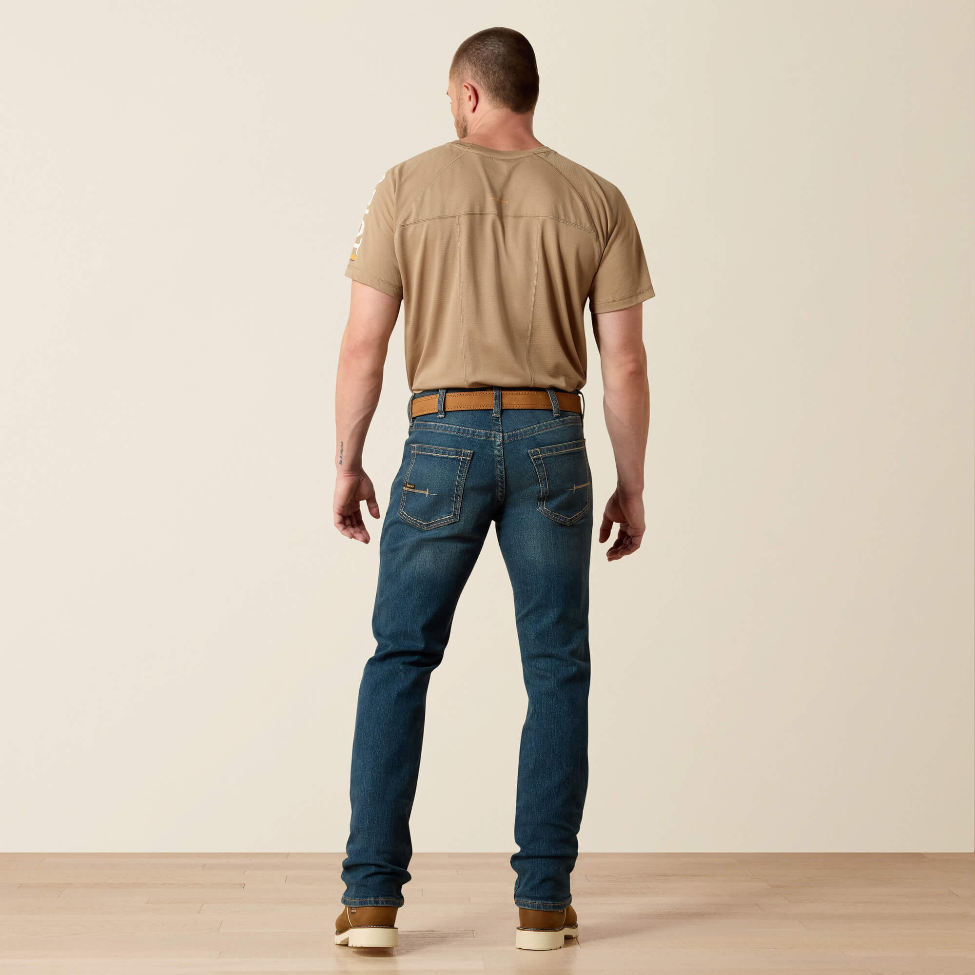 Men's Slim Fit Work Pants - Rebar Denim - Image 3