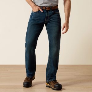 Men's Low Rise, Bootcut Work Pants - Rebar Denim