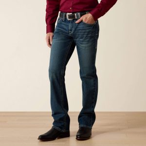 M7 Rocker Stretch Coltrane Stackable Straight Leg Jean