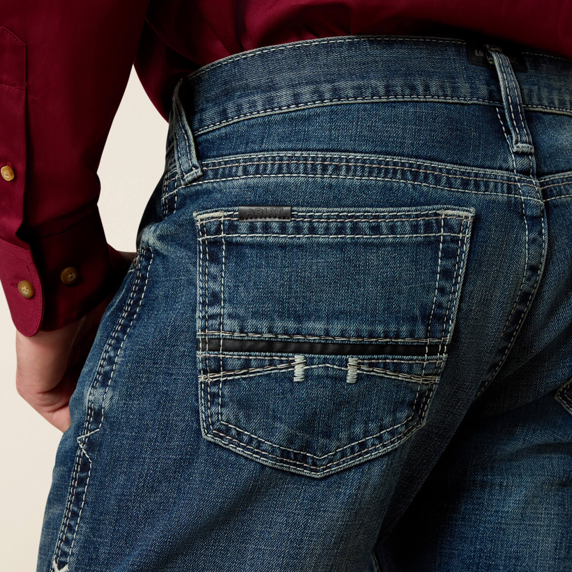 M7 Rocker Stretch Coltrane Stackable Straight Leg Jean - Image 6
