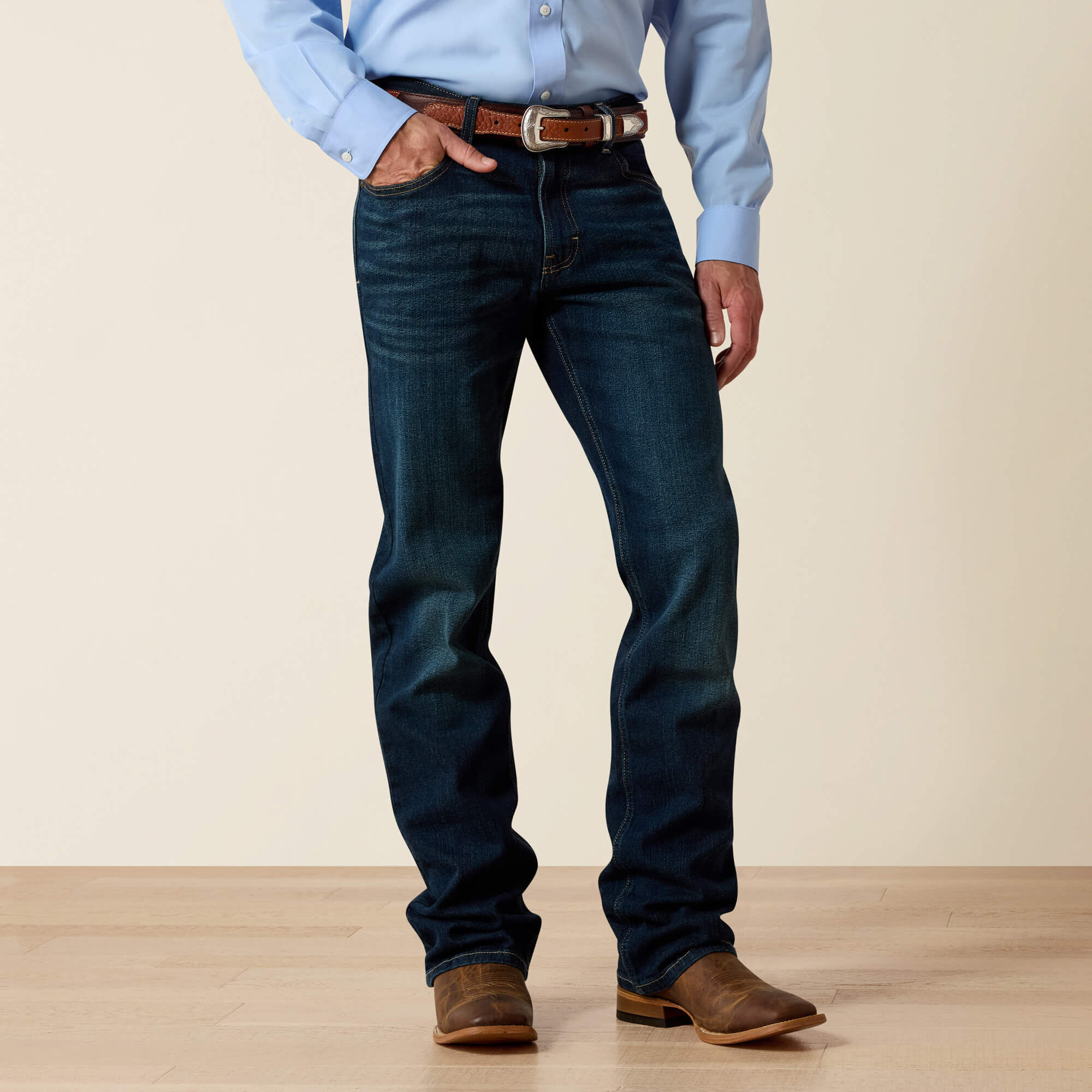 M5 Slim Stretch Legacy Stackable Straight Leg Jean