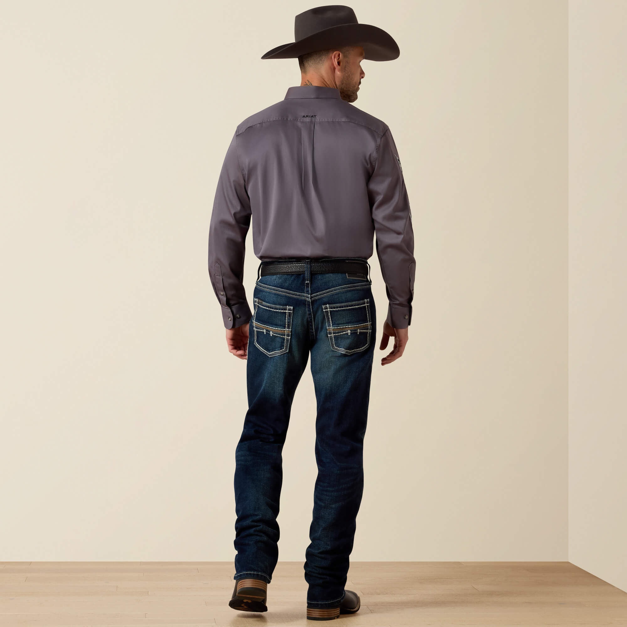 M5 Slim Stretch Coltrane Stackable Straight Leg Jean - Image 3