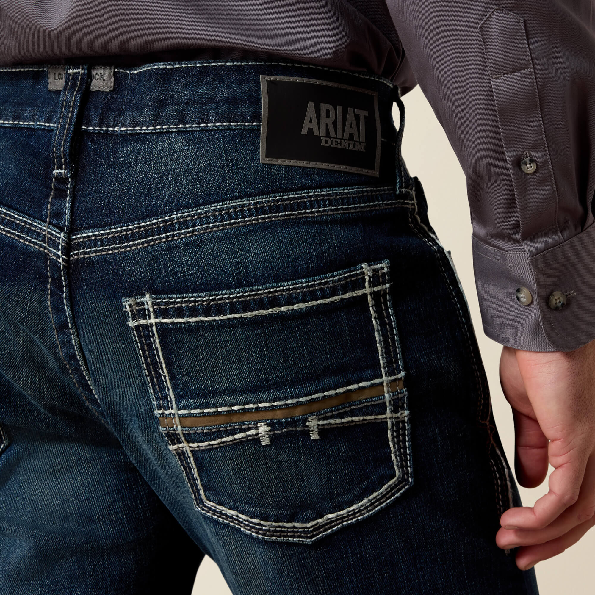 M5 Slim Stretch Coltrane Stackable Straight Leg Jean - Image 6