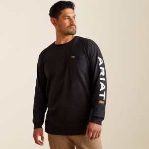 Rebar Cotton Strong Standard Logo Pocket T-Shirt