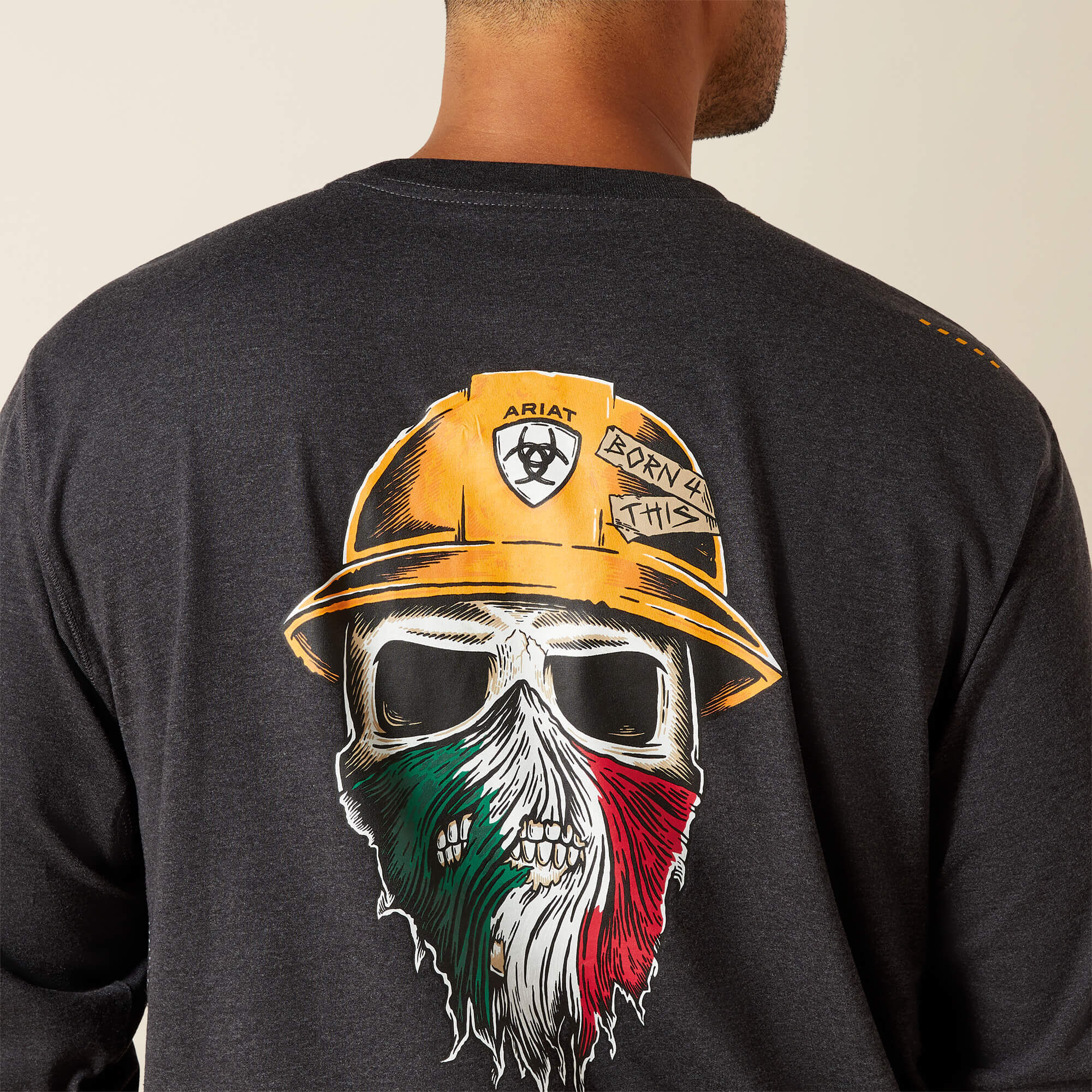 Rebar Workman Born For This T-Shirt - Image 4