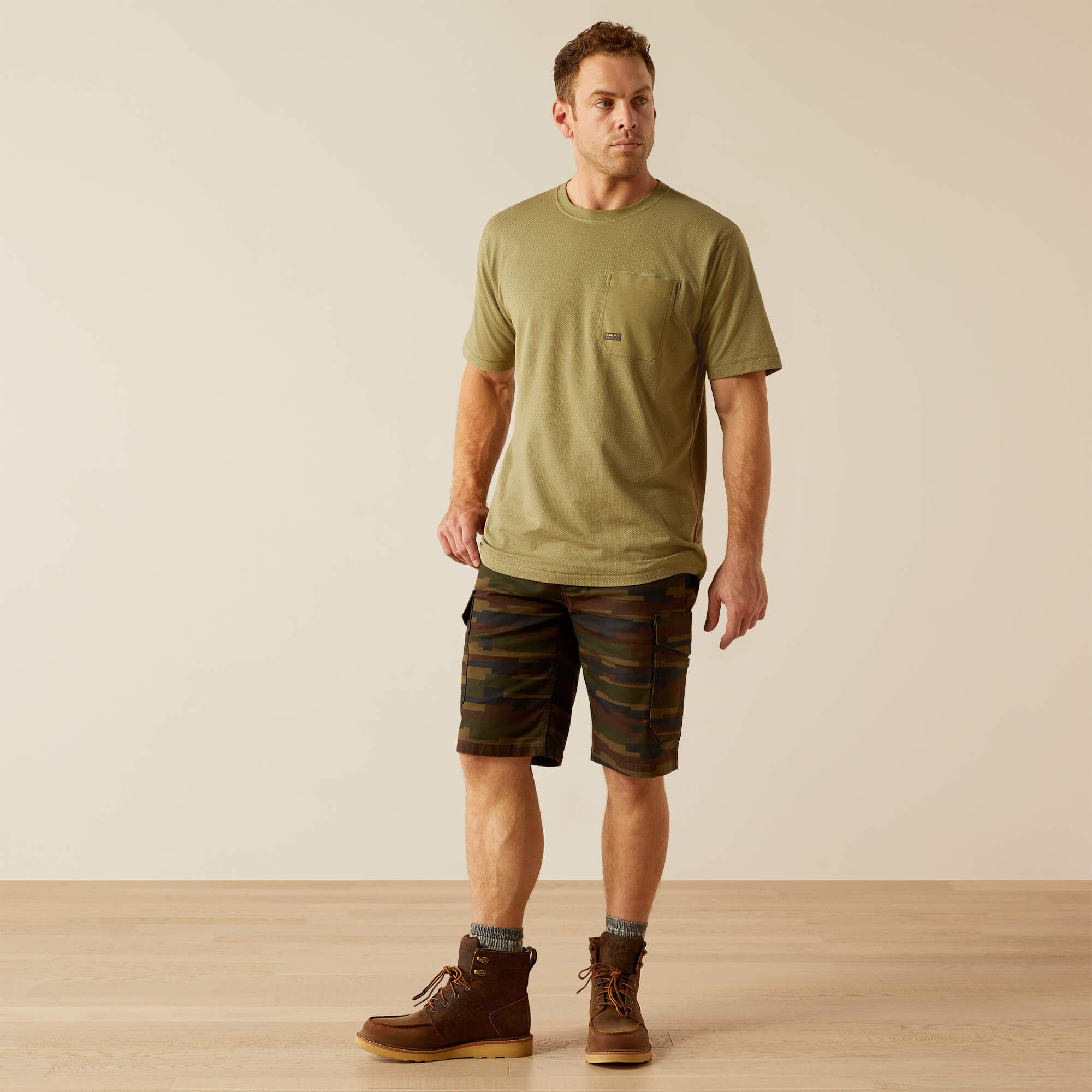 Rebar Workman 360 Shield Pocket T-Shirt - Image 3