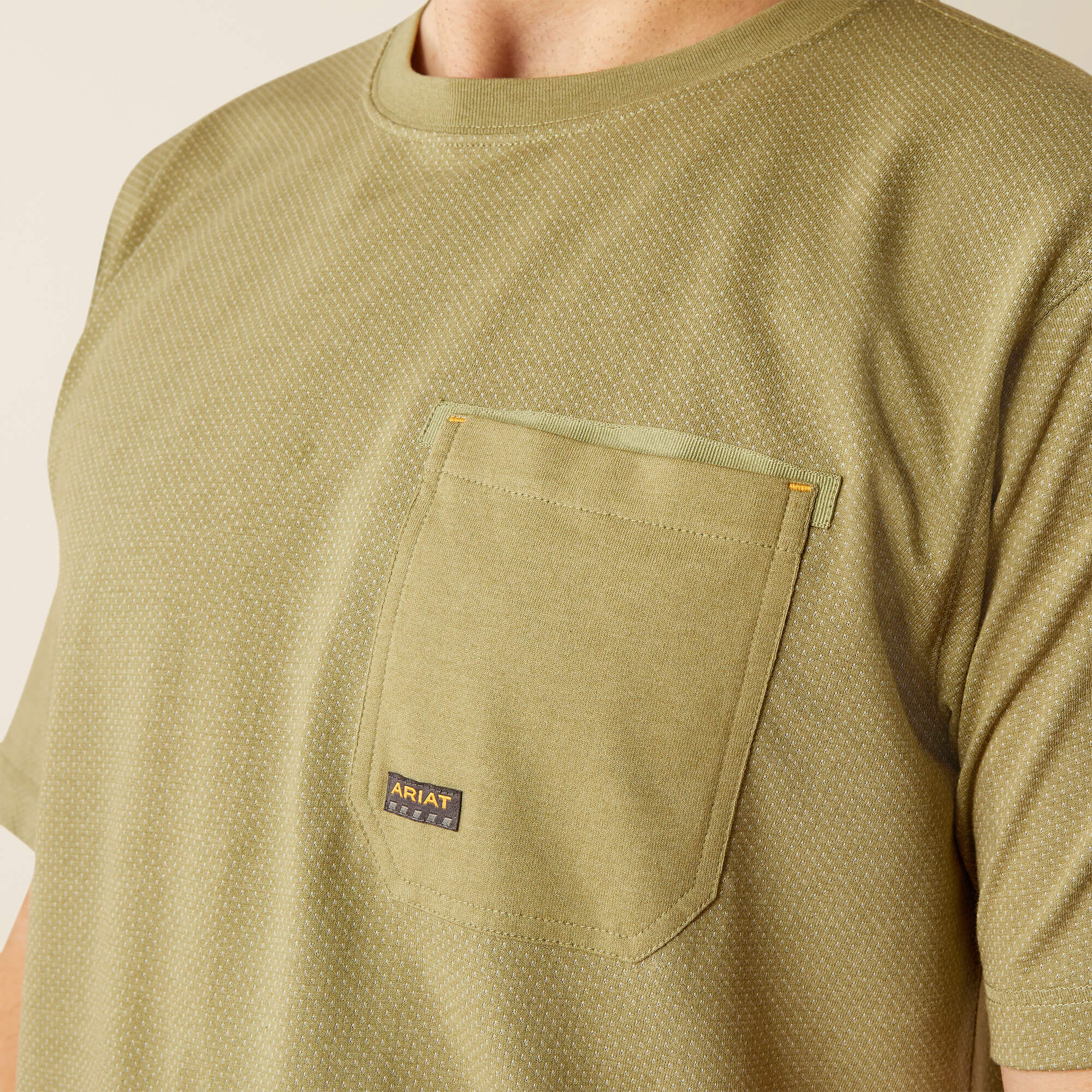 Rebar Workman 360 Shield Pocket T-Shirt - Image 4