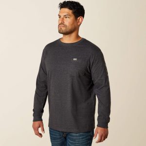 Rebar Cotton Strong Standard Logo Pocket T-Shirt