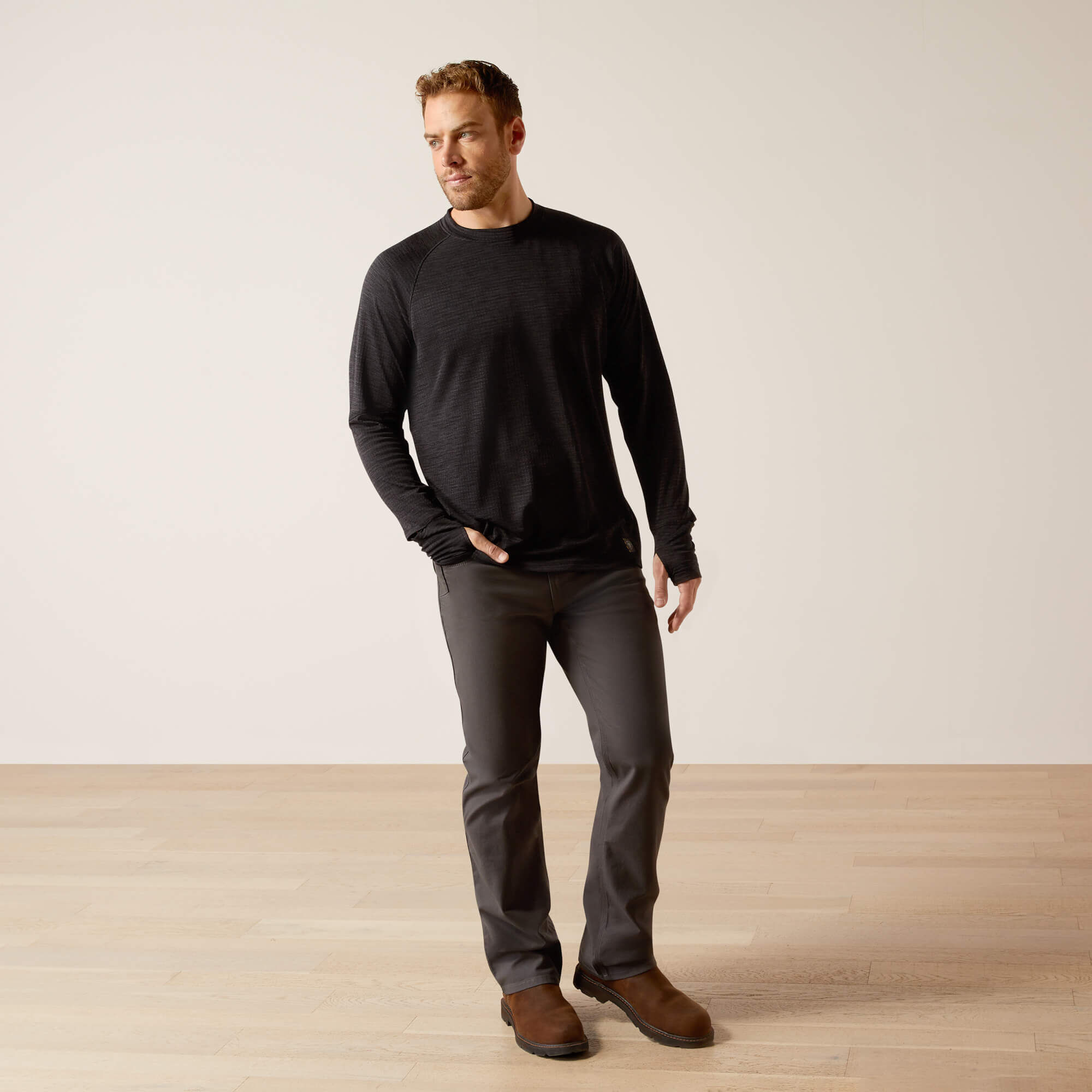 Rebar Gridwork Crewneck T-Shirt - Image 3