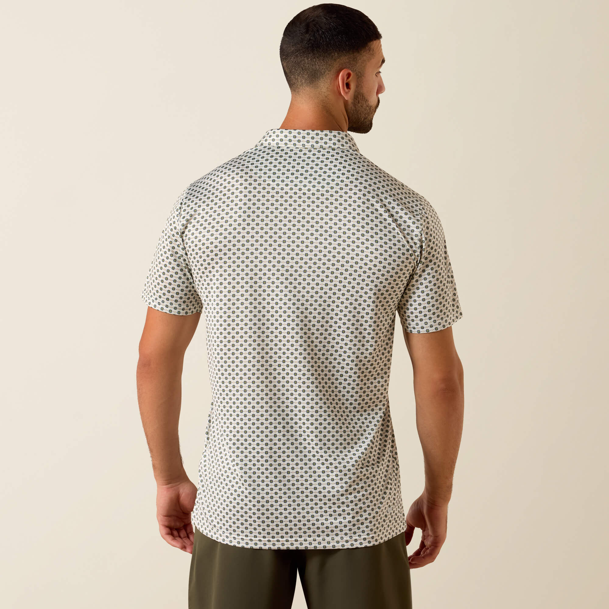 All Over Print Classic Fit Polo - Image 2