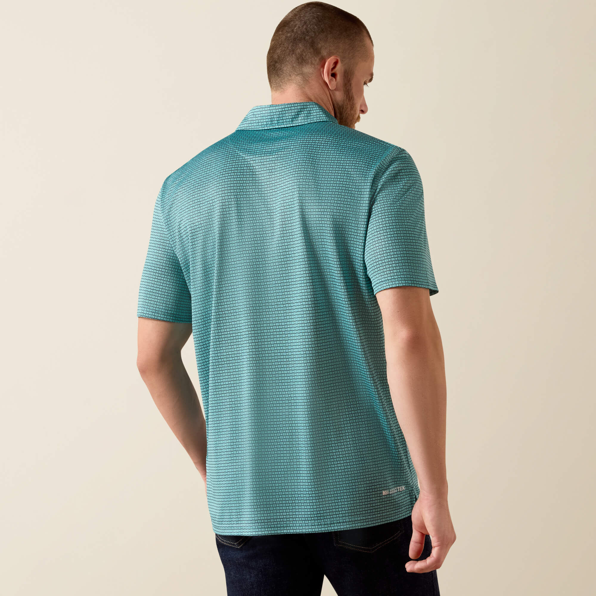 All Over Print Classic Fit Polo - Image 2