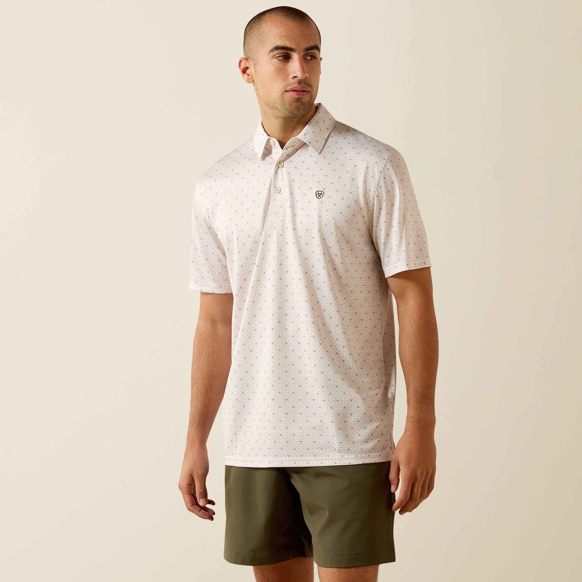 All Over Print Classic Fit Polo