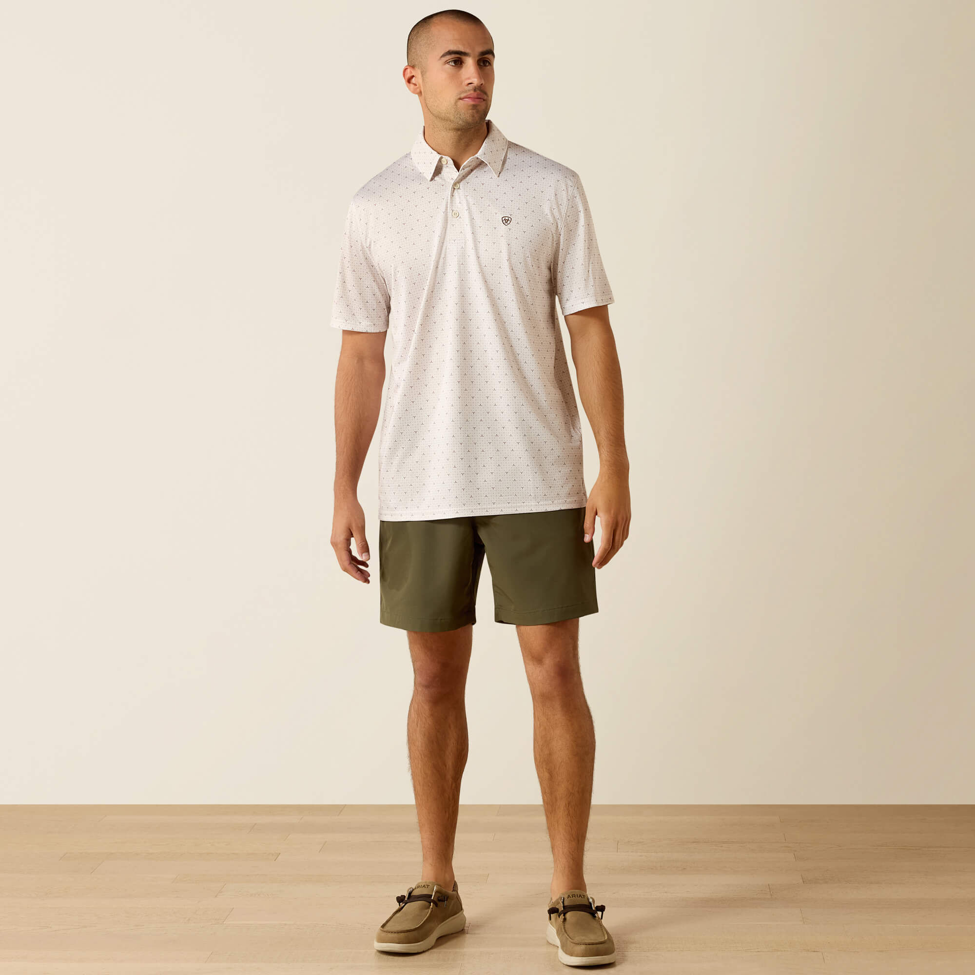 All Over Print Classic Fit Polo - Image 3
