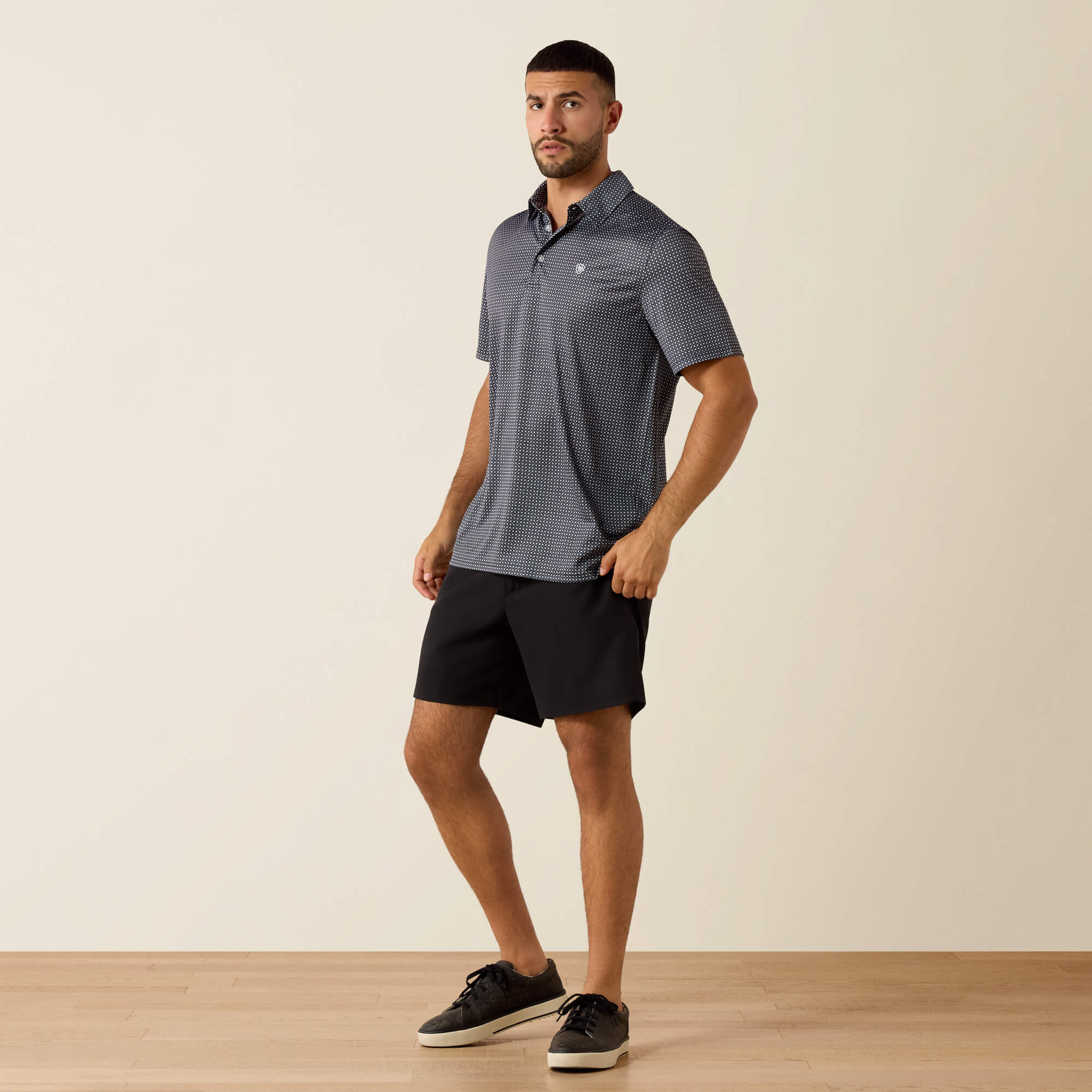 All Over Print Classic Fit Polo - Image 3