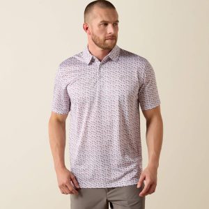 All Over Print Classic Fit Polo