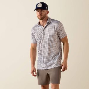 All Over Print Classic Fit Polo