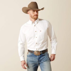 Solid Twill Classic Fit Shirt
