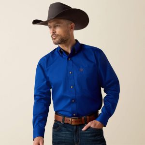 Solid Twill Classic Fit Shirt