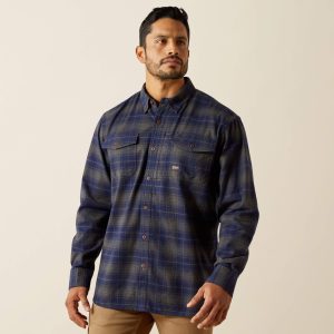 Rebar Flannel DuraStretch Work Shirt