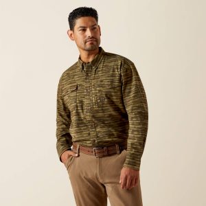 Rebar Flannel DuraStretch Work Shirt