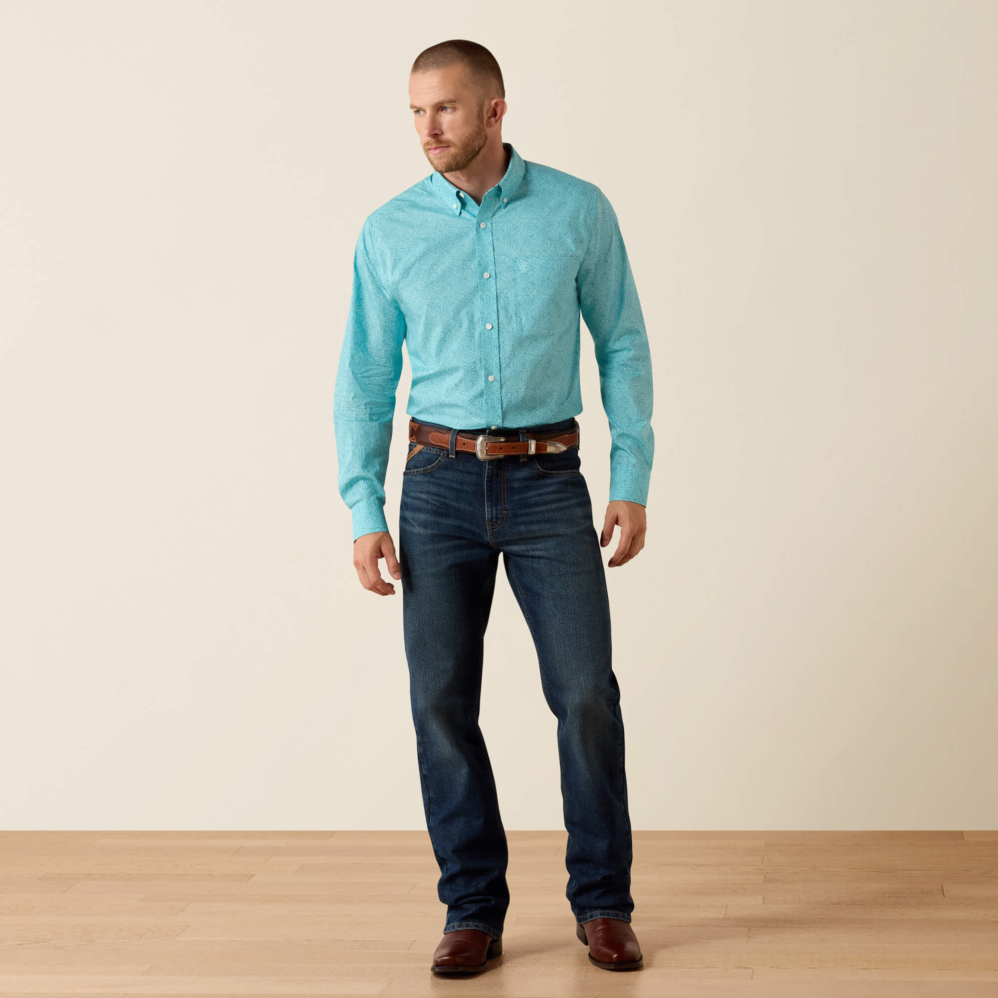 Wrinkle Free Cormac Fitted Shirt - Image 3
