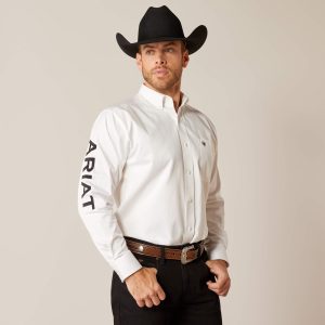 Team Logo Twill Classic Fit Shirt