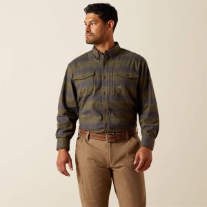 Rebar Flannel DuraStretch Work Shirt