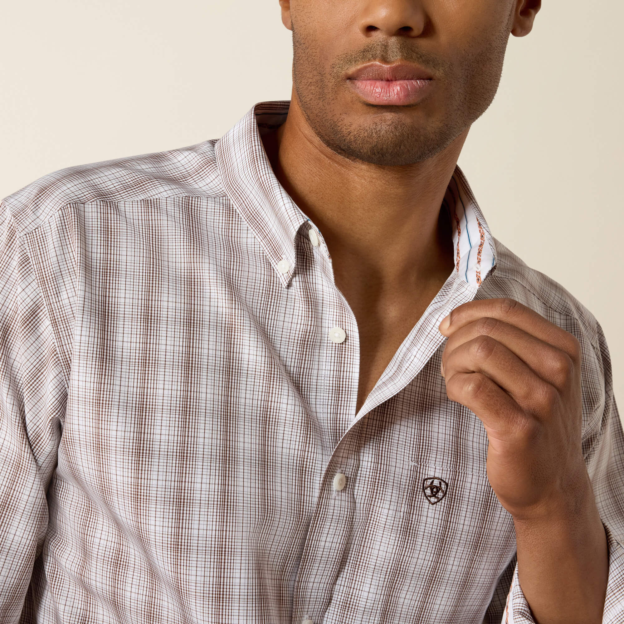 Wrinkle Free Clyde Fitted Shirt - Image 5