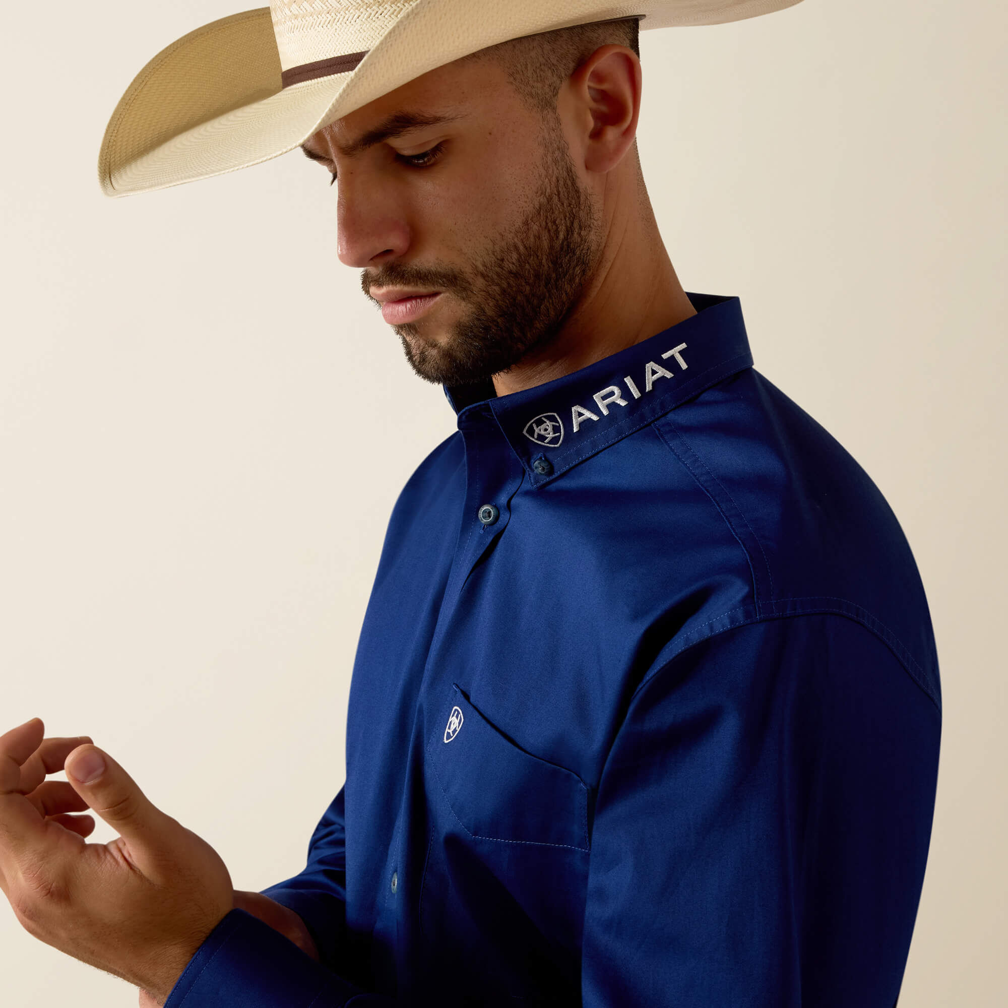 Team Logo Lightweight Twill Classic Fit Shirt - Image 4