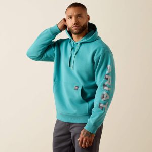 Rebar Lightweight Logo Hoodie