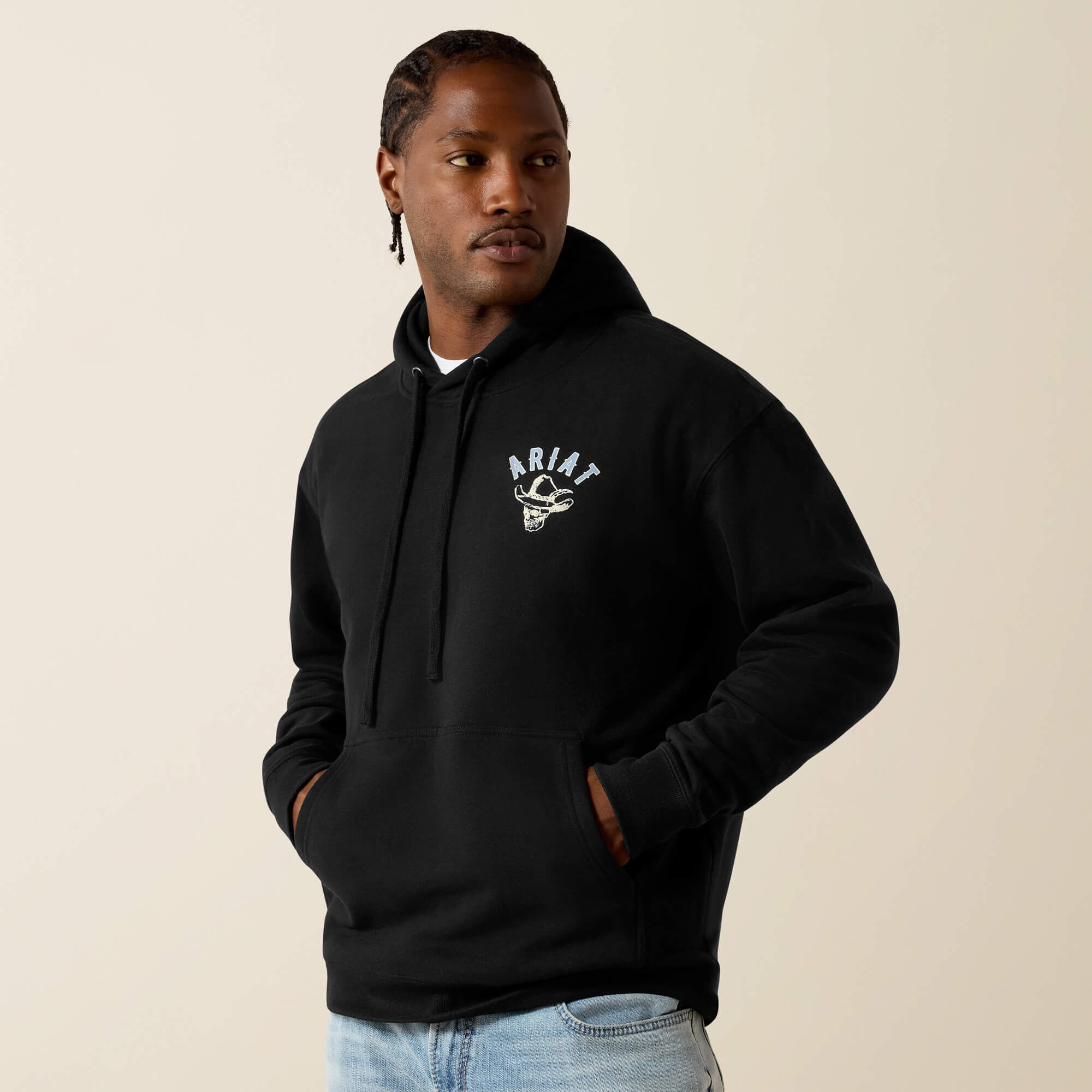 Ariat Stitched Skull Hoodie - Image 2