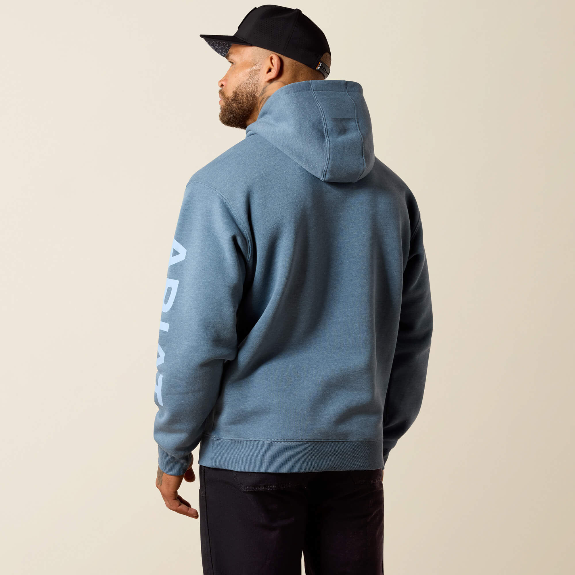 Rebar Lightweight Logo Hoodie - Image 2