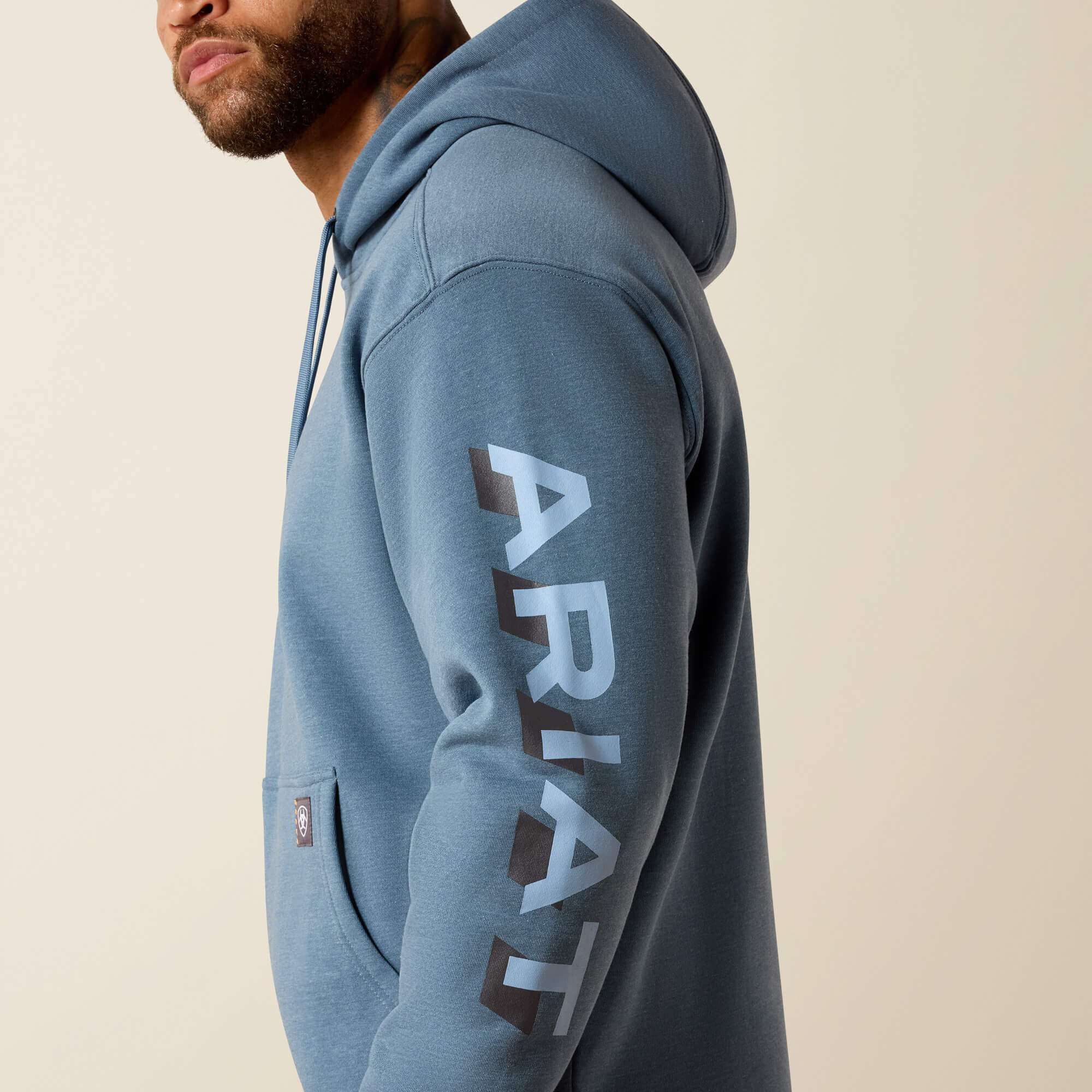 Rebar Lightweight Logo Hoodie - Image 4
