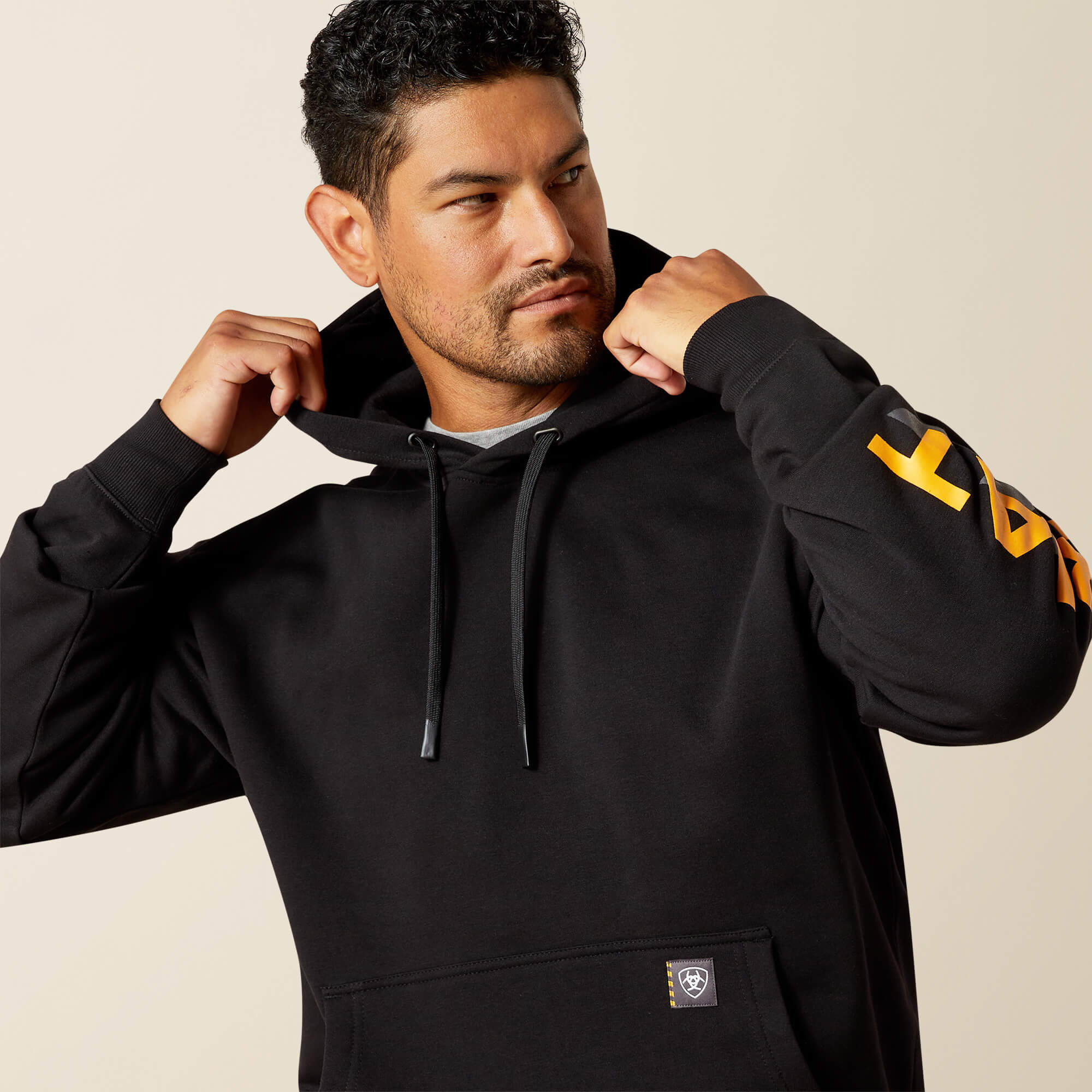 Rebar Lightweight Logo Hoodie - Image 4
