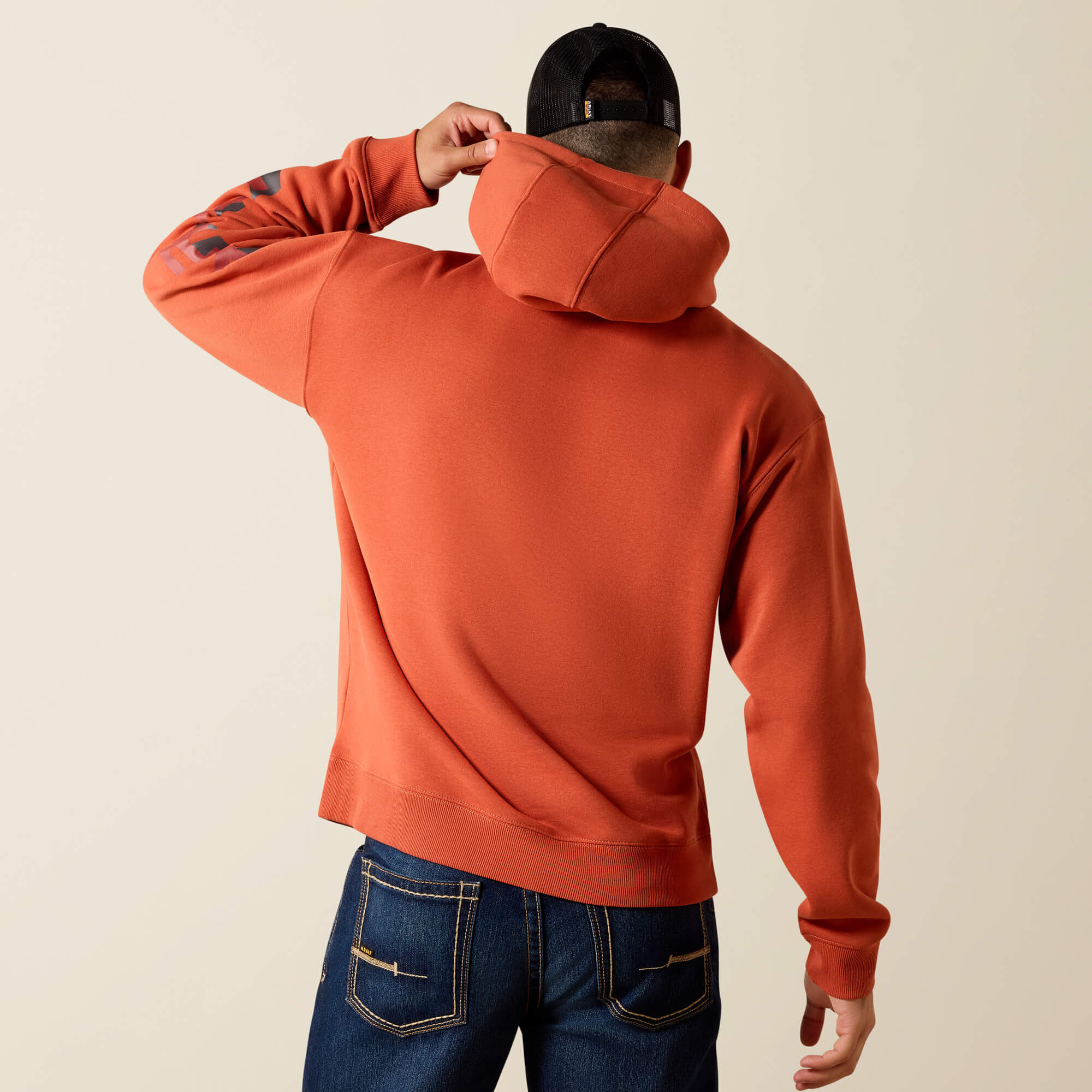 Rebar Lightweight Logo Hoodie - Image 2