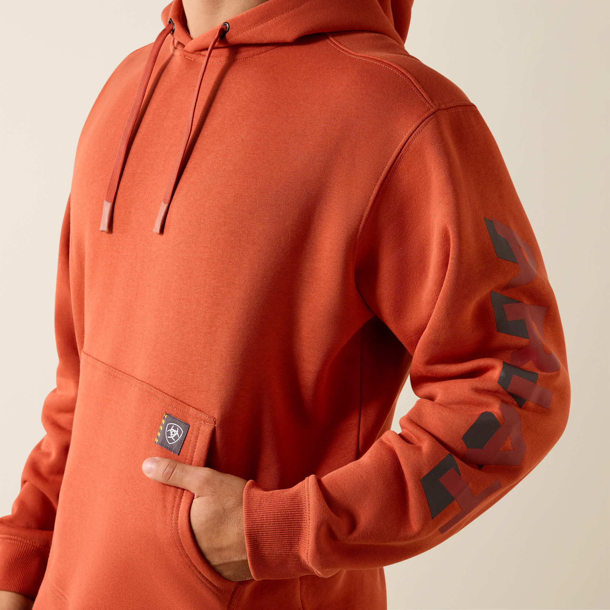 Rebar Lightweight Logo Hoodie - Image 4