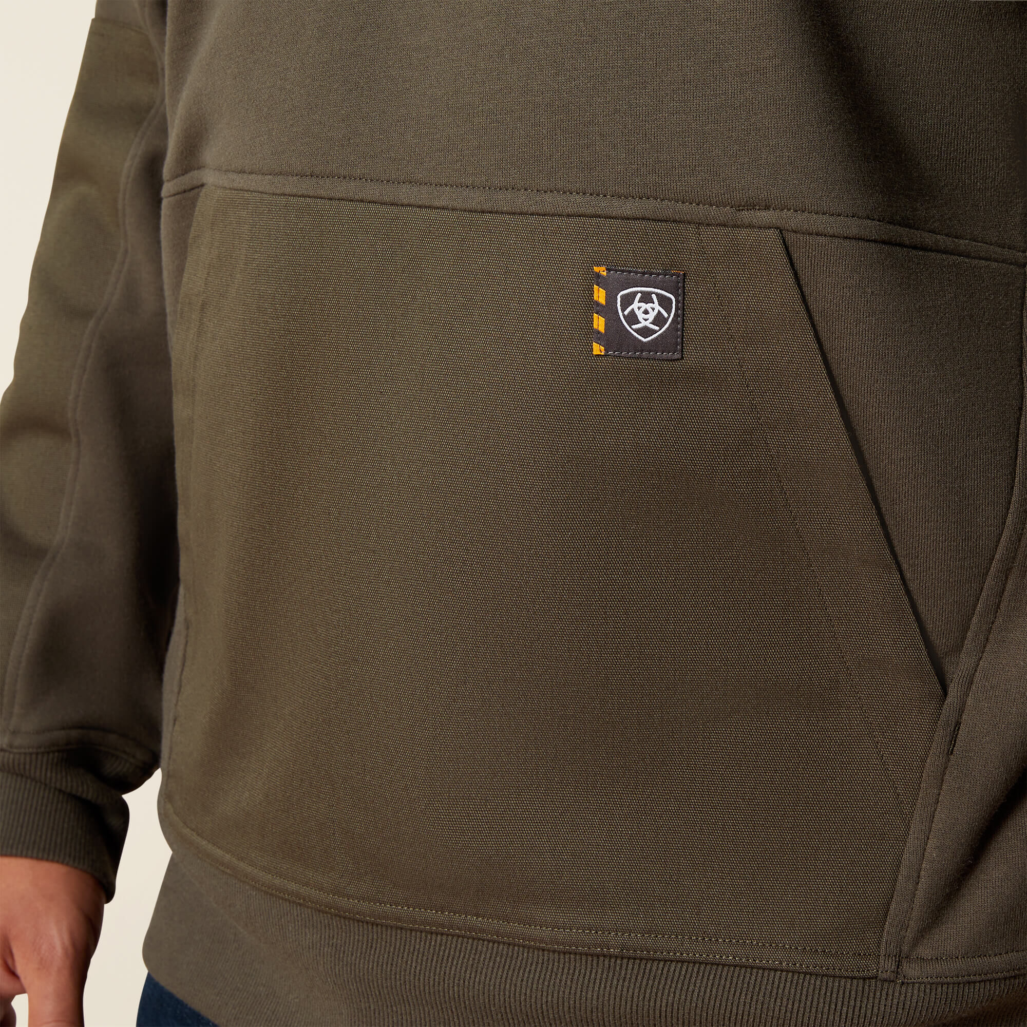 Rebar Workman Duracanvas 1/4 Zip Sweatshirt - Image 4