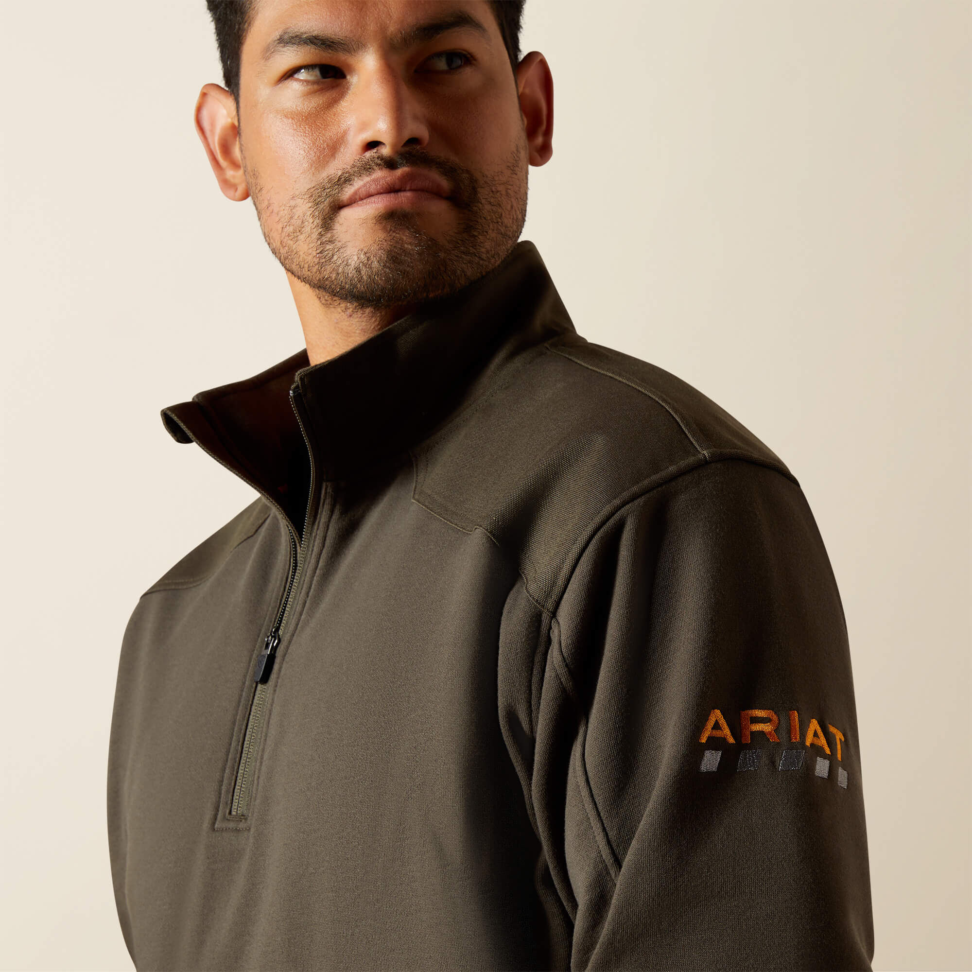 Rebar Workman Duracanvas 1/4 Zip Sweatshirt - Image 5