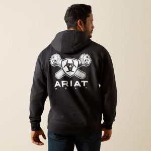 Rebar Workman Bolt Hoodie