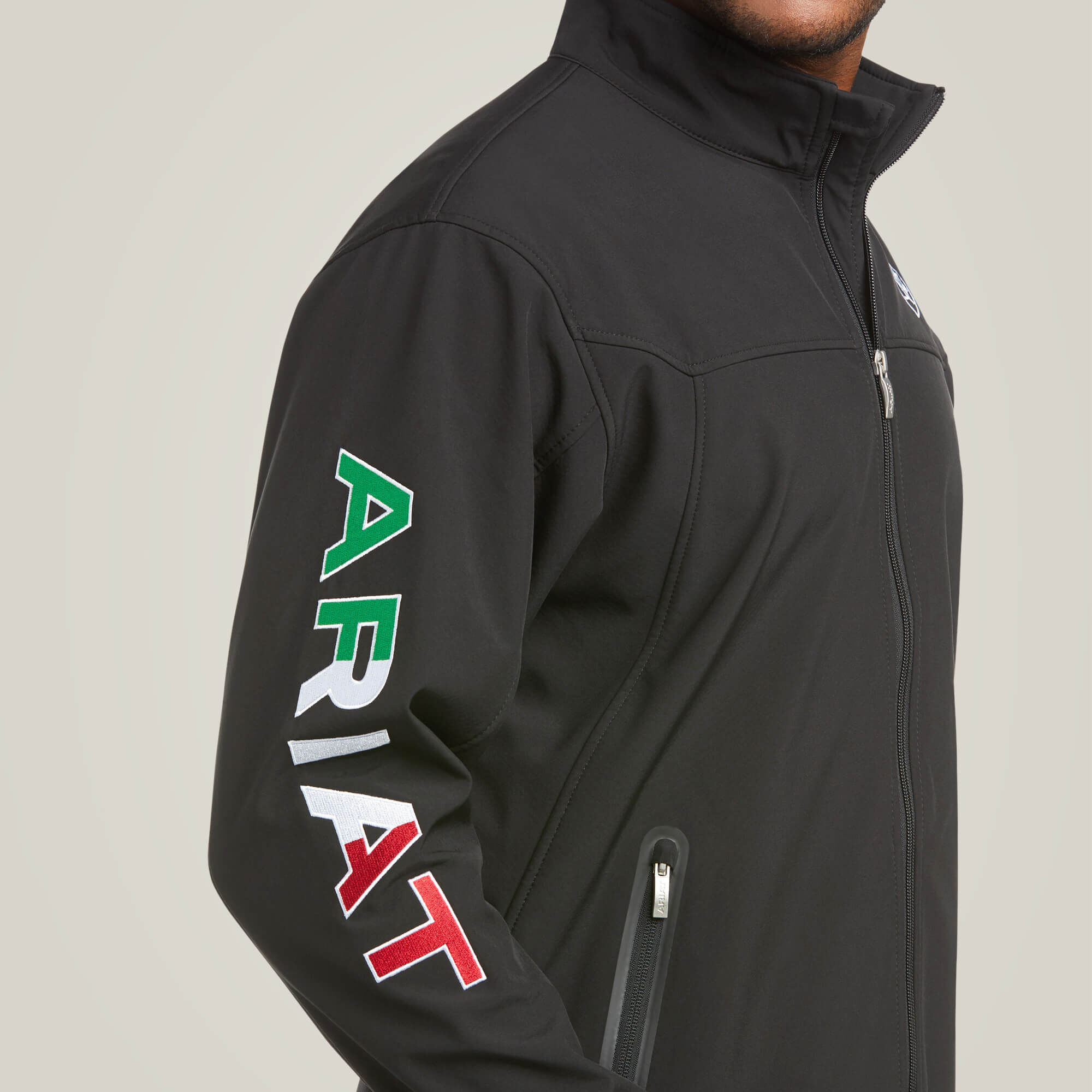 New Team Softshell MEXICO Jacket - Image 6