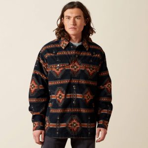 Hensley Corduroy Retro Shirt Jacket
