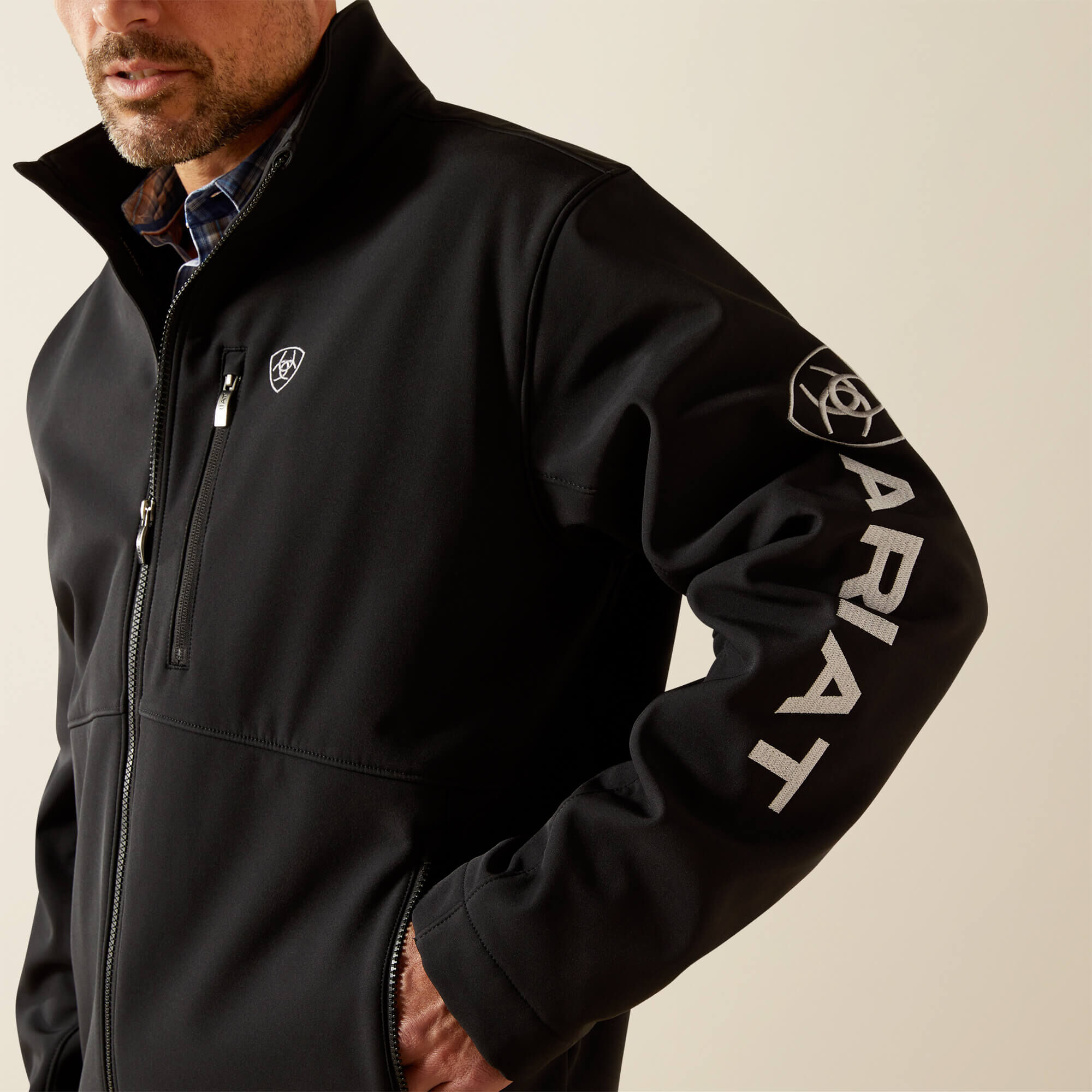 Logo Softshell Jacket - Image 5