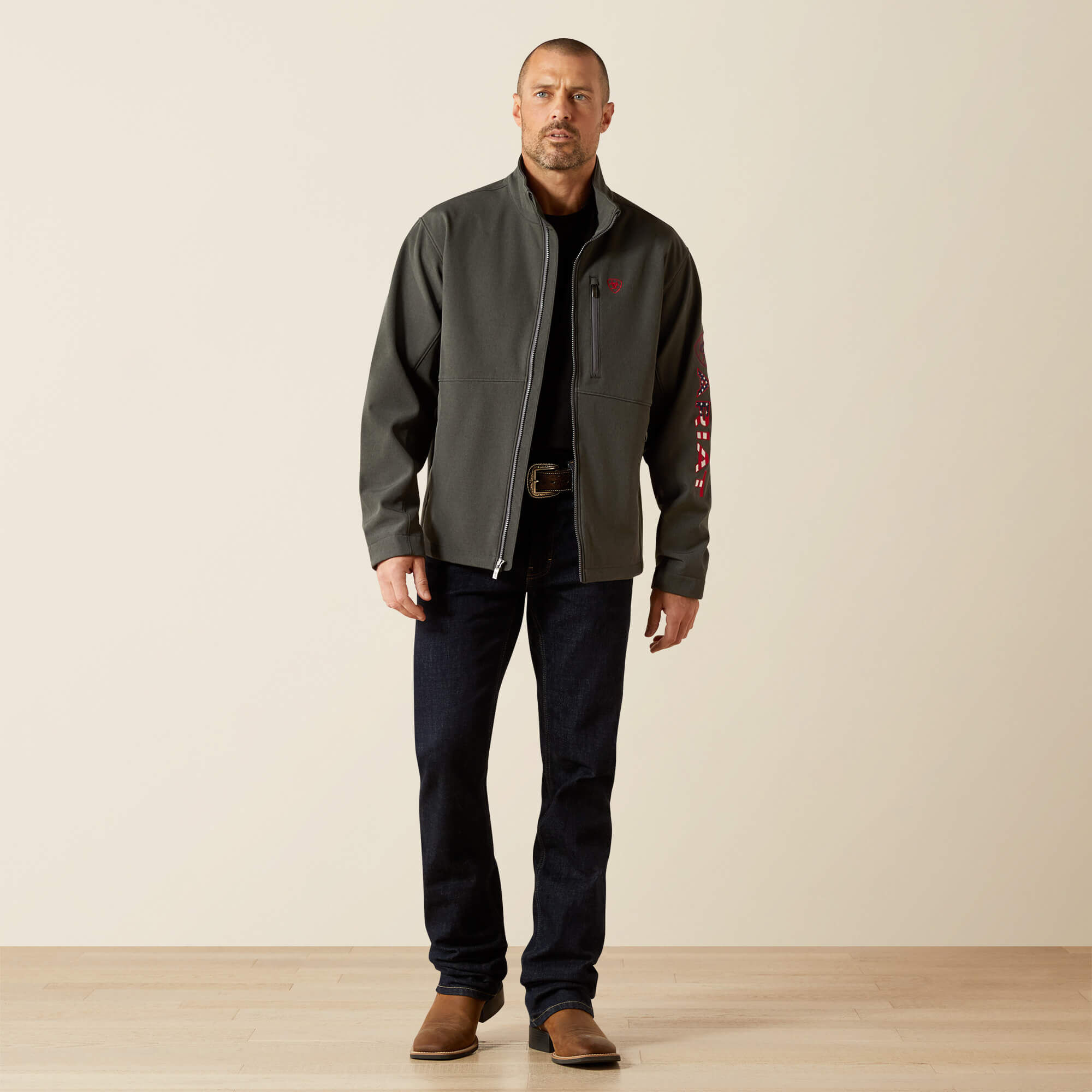Logo Softshell Jacket - Image 3