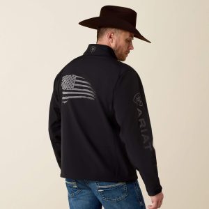Logo 2.0 Patriot Softshell Water Resistant Jacket